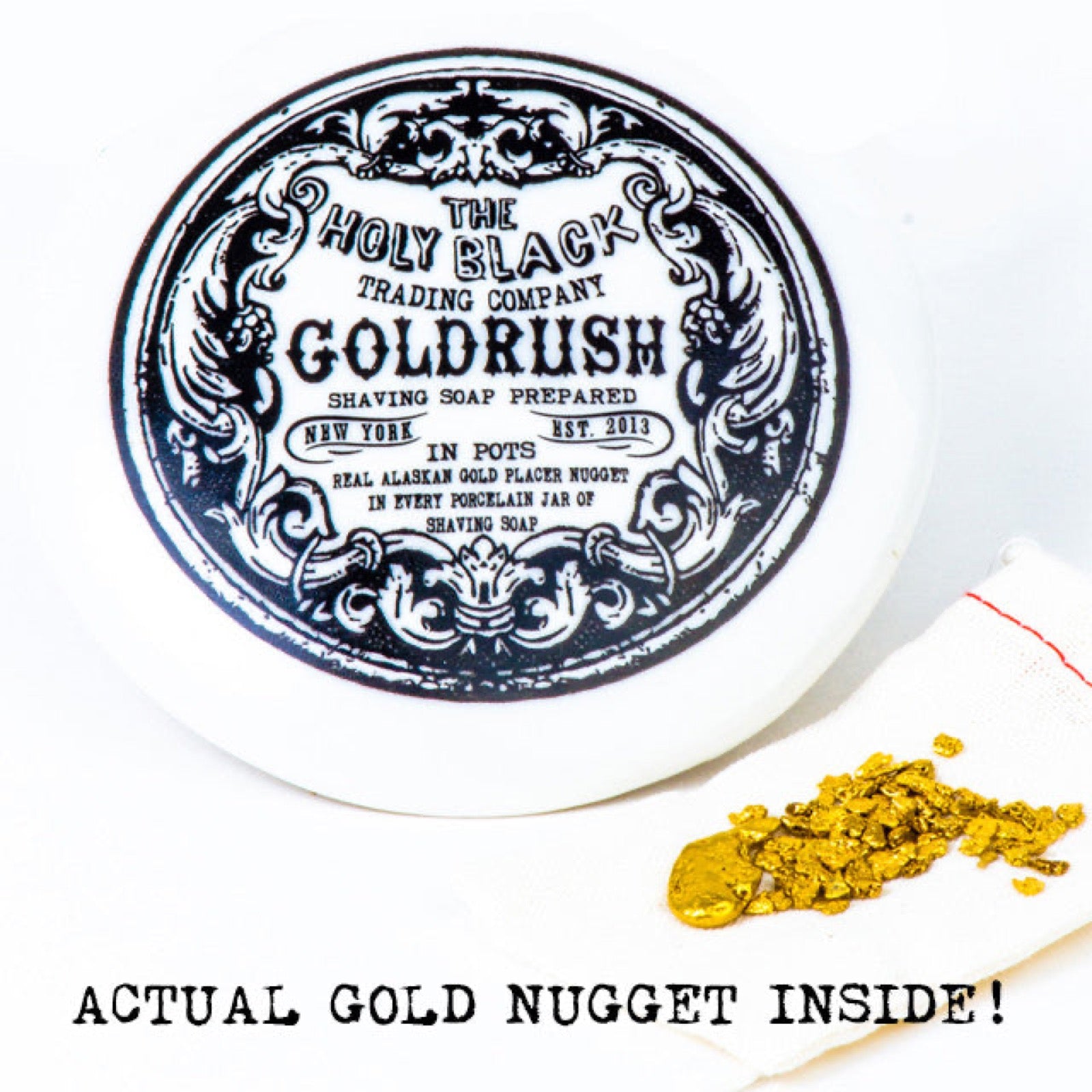 LIMITED EDITION Goldrush Shaving Soap — hero