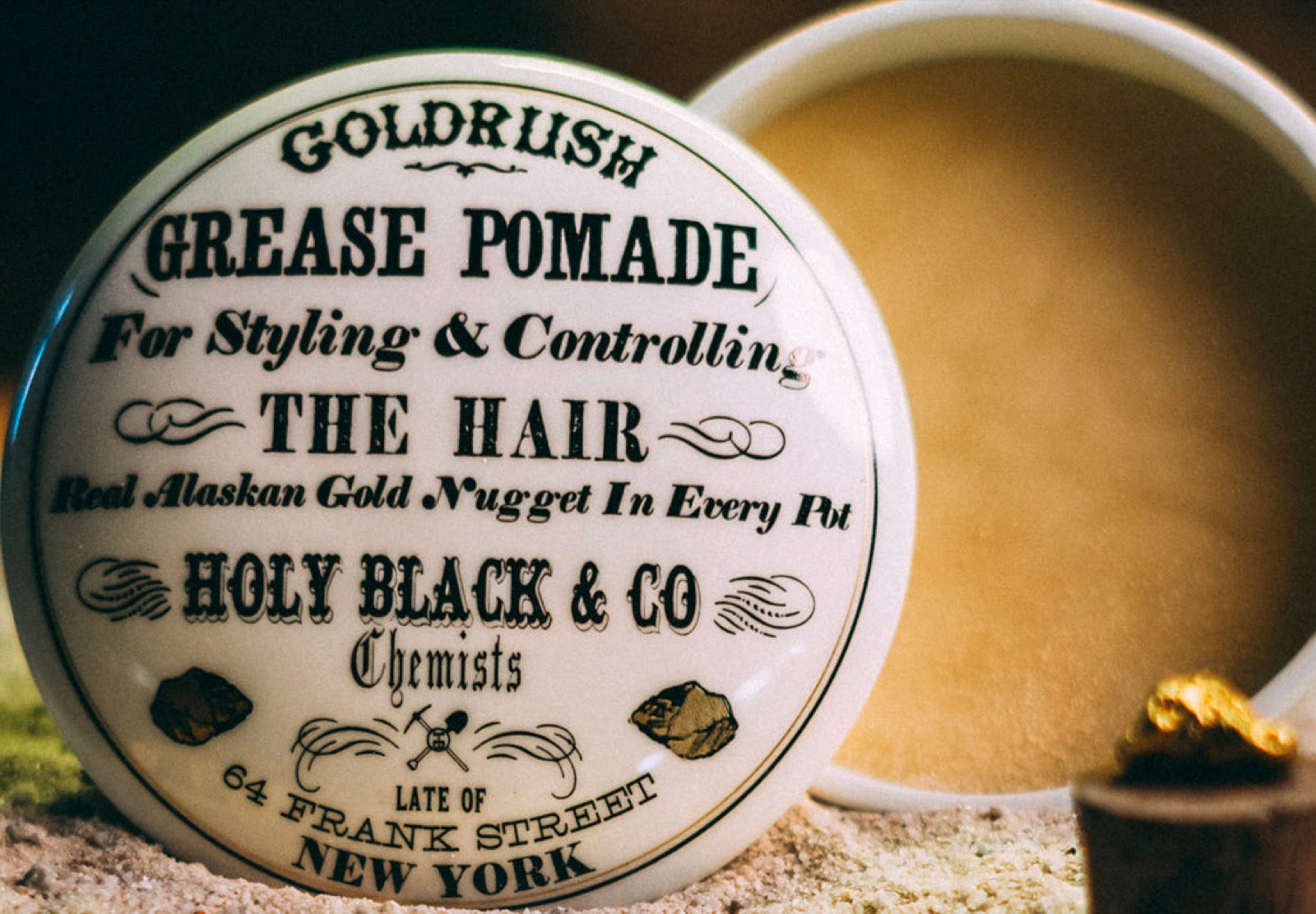 GoldRush Grease Pomade — hero