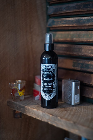 The Holy Black Sea Salt Spray — men's hair spray for natural texture and wave