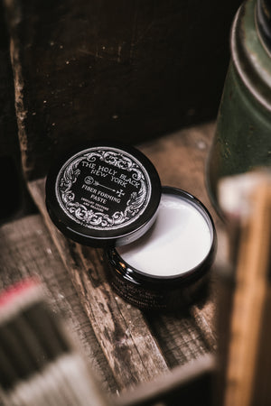 The Holy Black Fiber Forming Paste — flexible hold fiber paste for men's hair