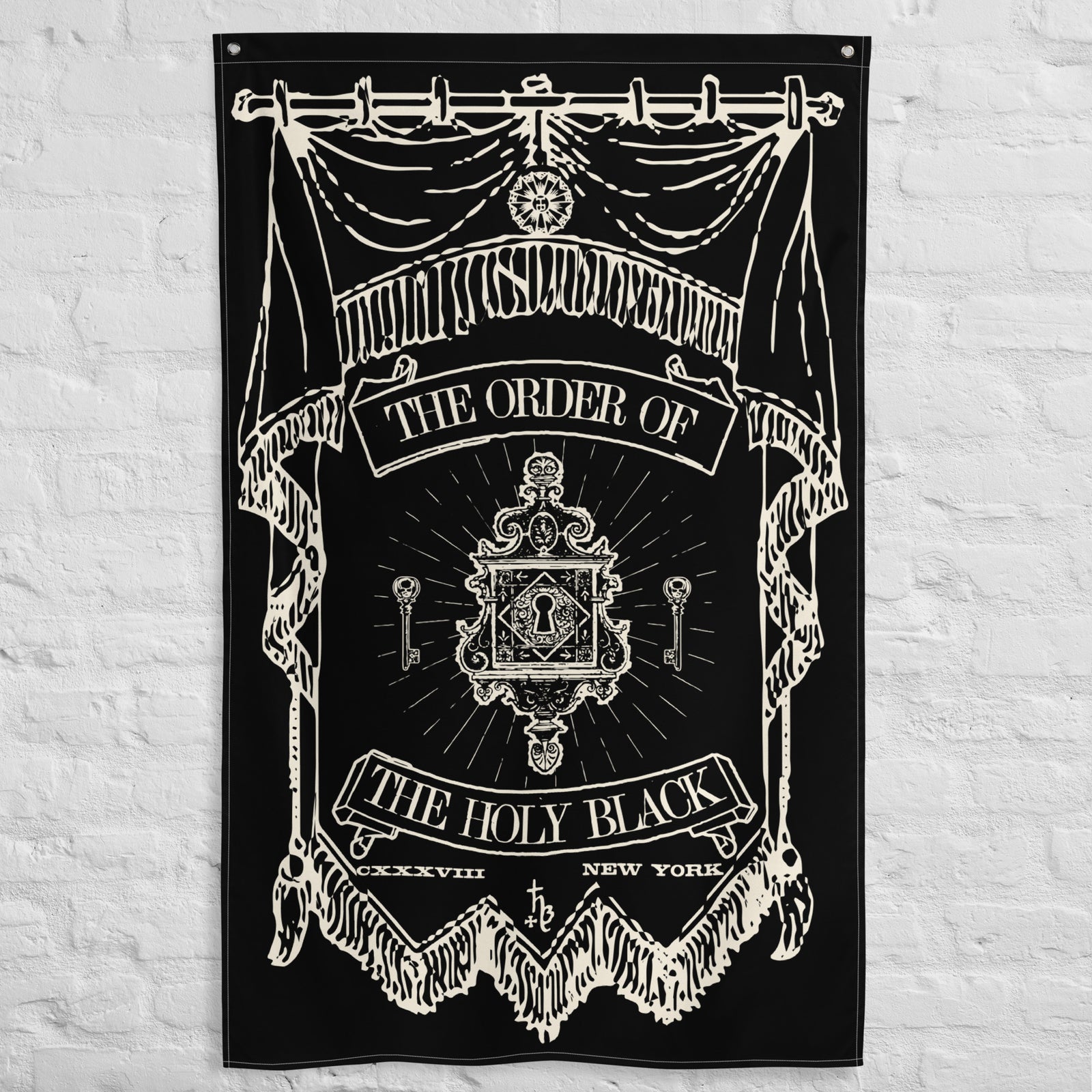 The Holy Black — banner flag
