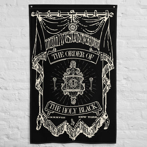 The Holy Black — banner flag