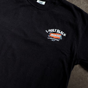 The Holy Black — men's graphic tee — product detail