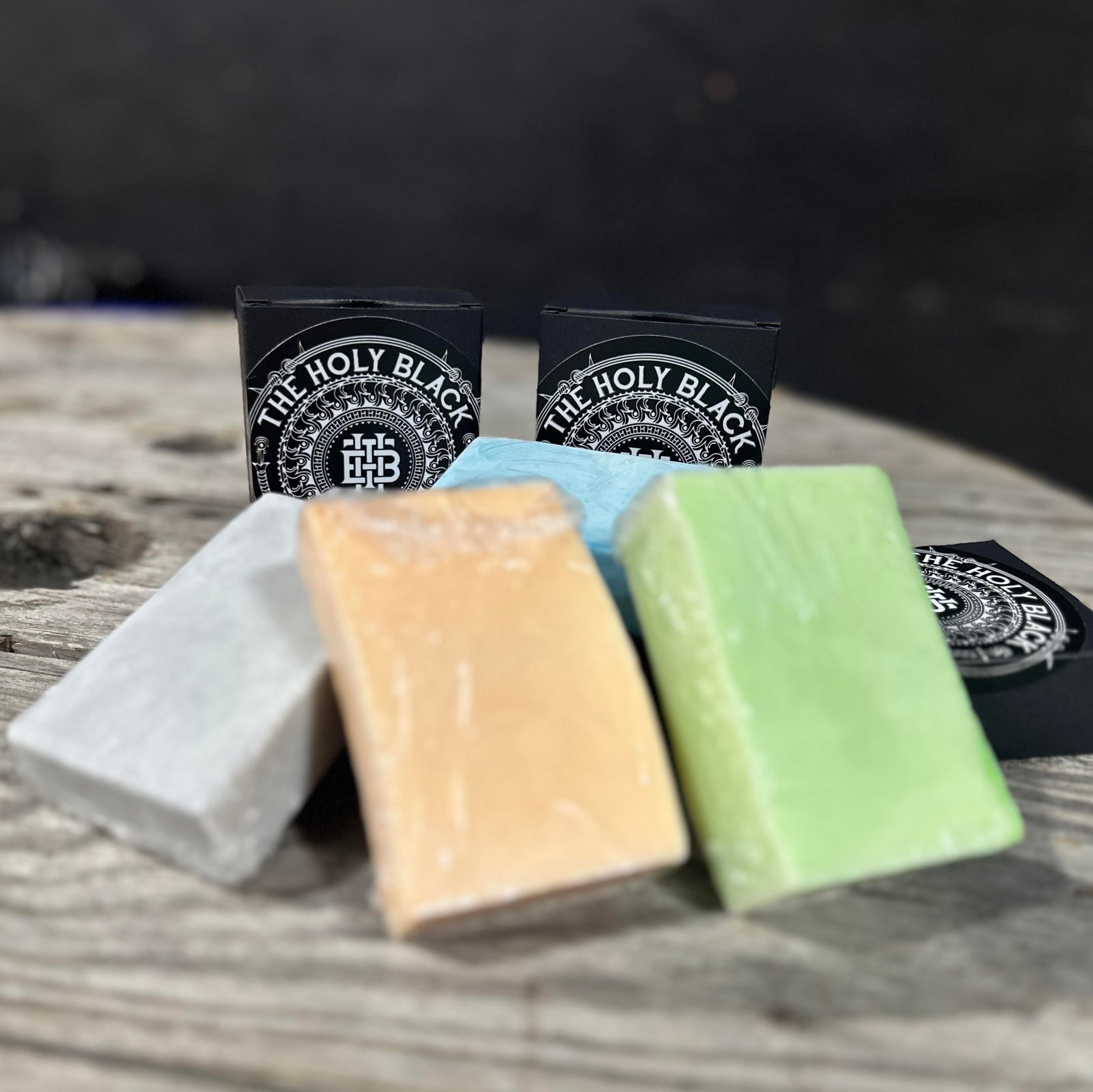 The Holy Black — artisan bar soap