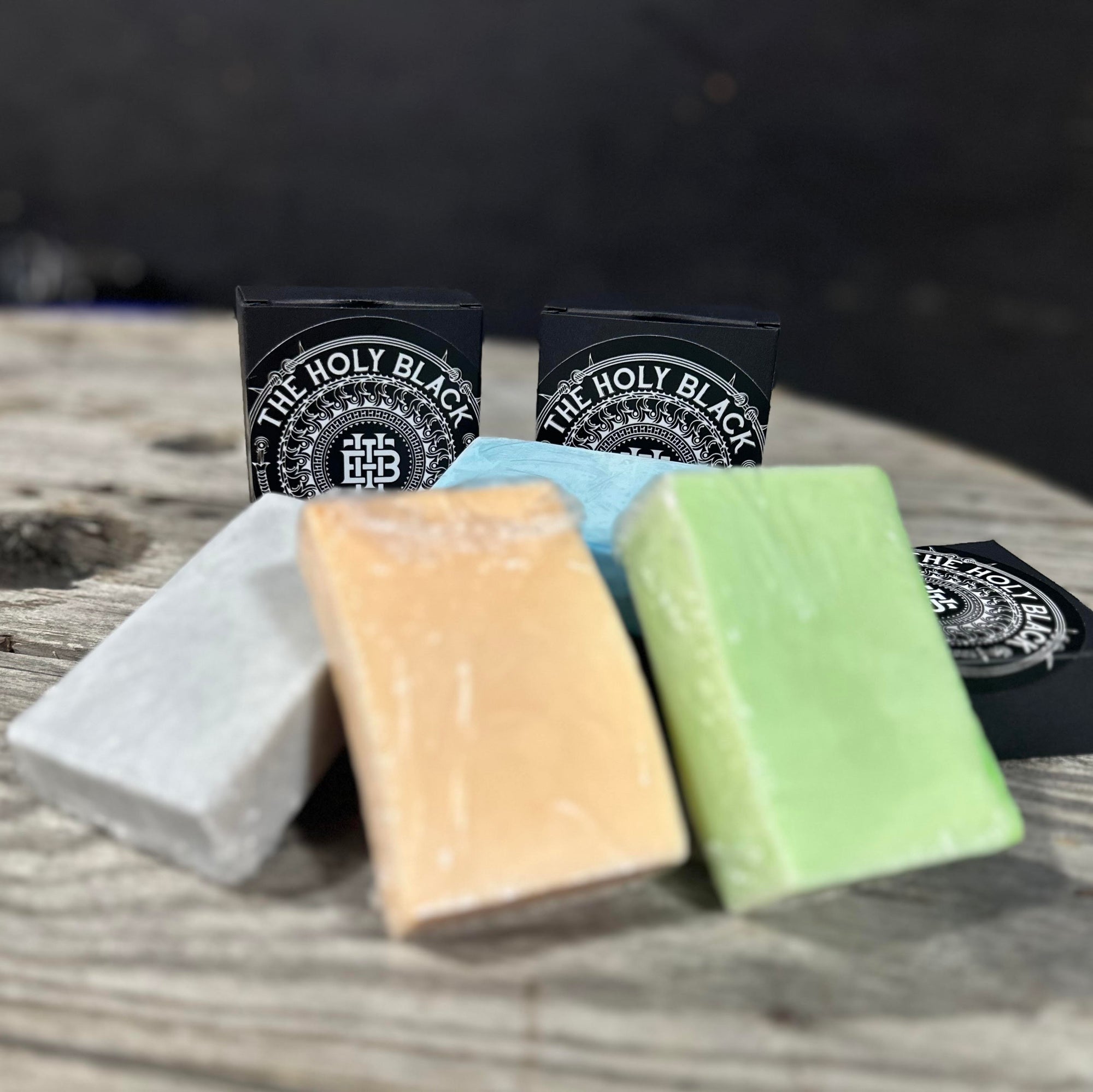 The Holy Black — artisan bar soap — product detail