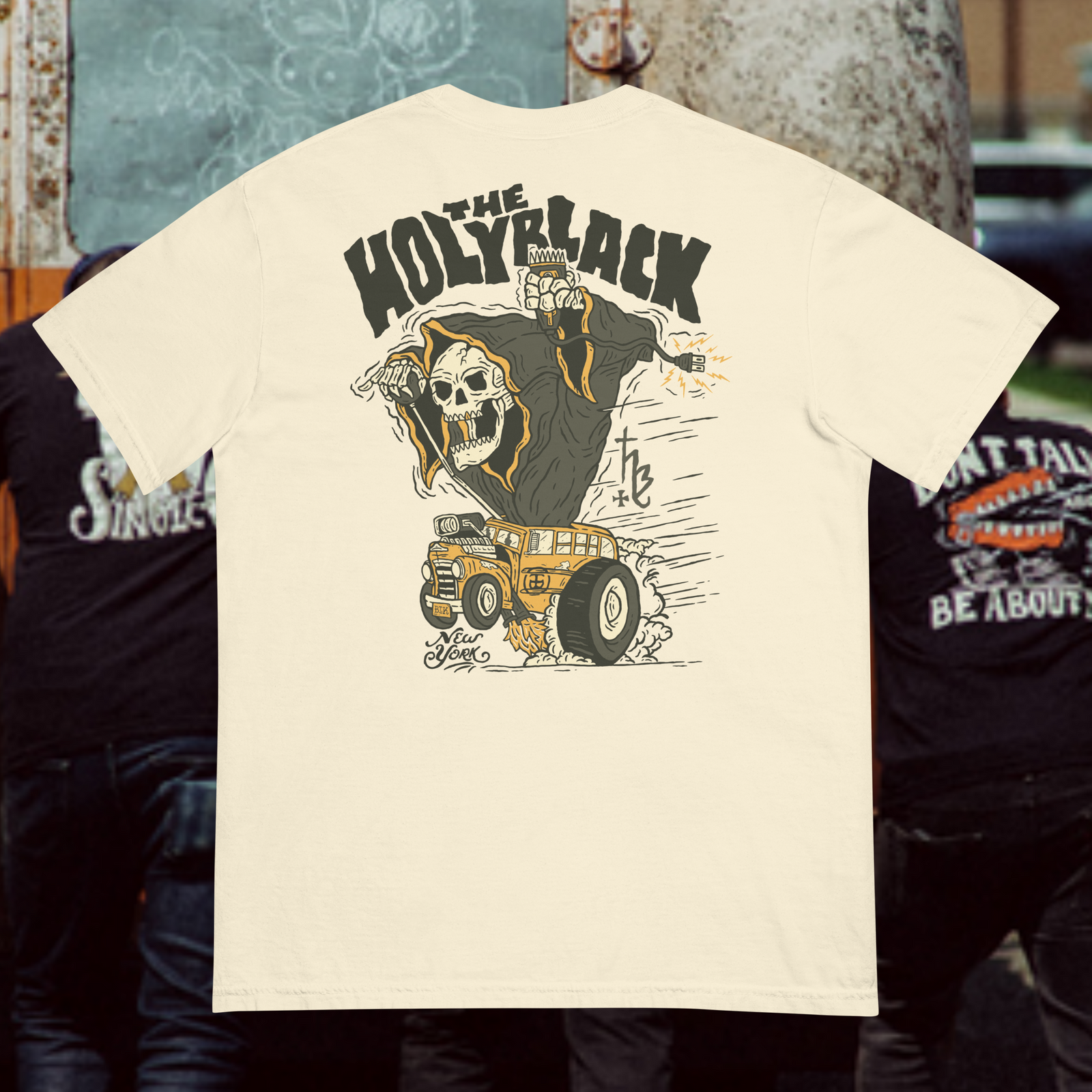 The Holy Black — men's graphic tee
