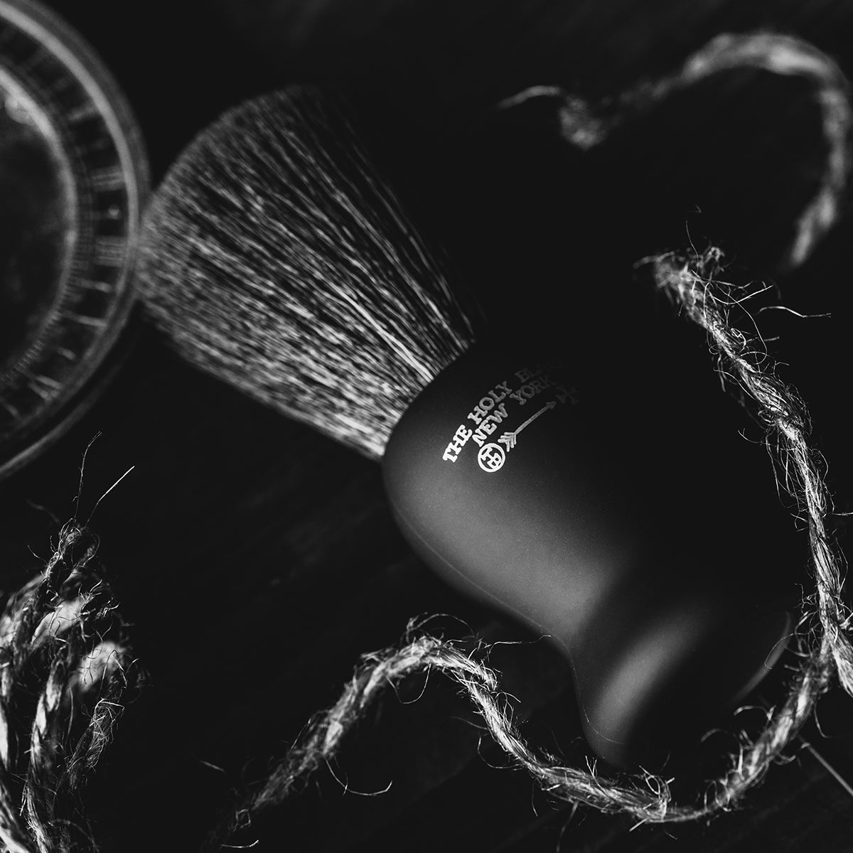 The Holy Black True Black Shave Brush — quality shaving brush for wet shaving