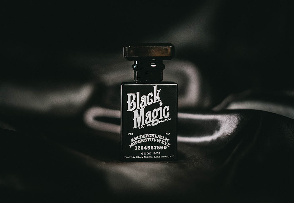 The Holy Black Black Magic Eau de Parfum — dark Gothic men's fragrance