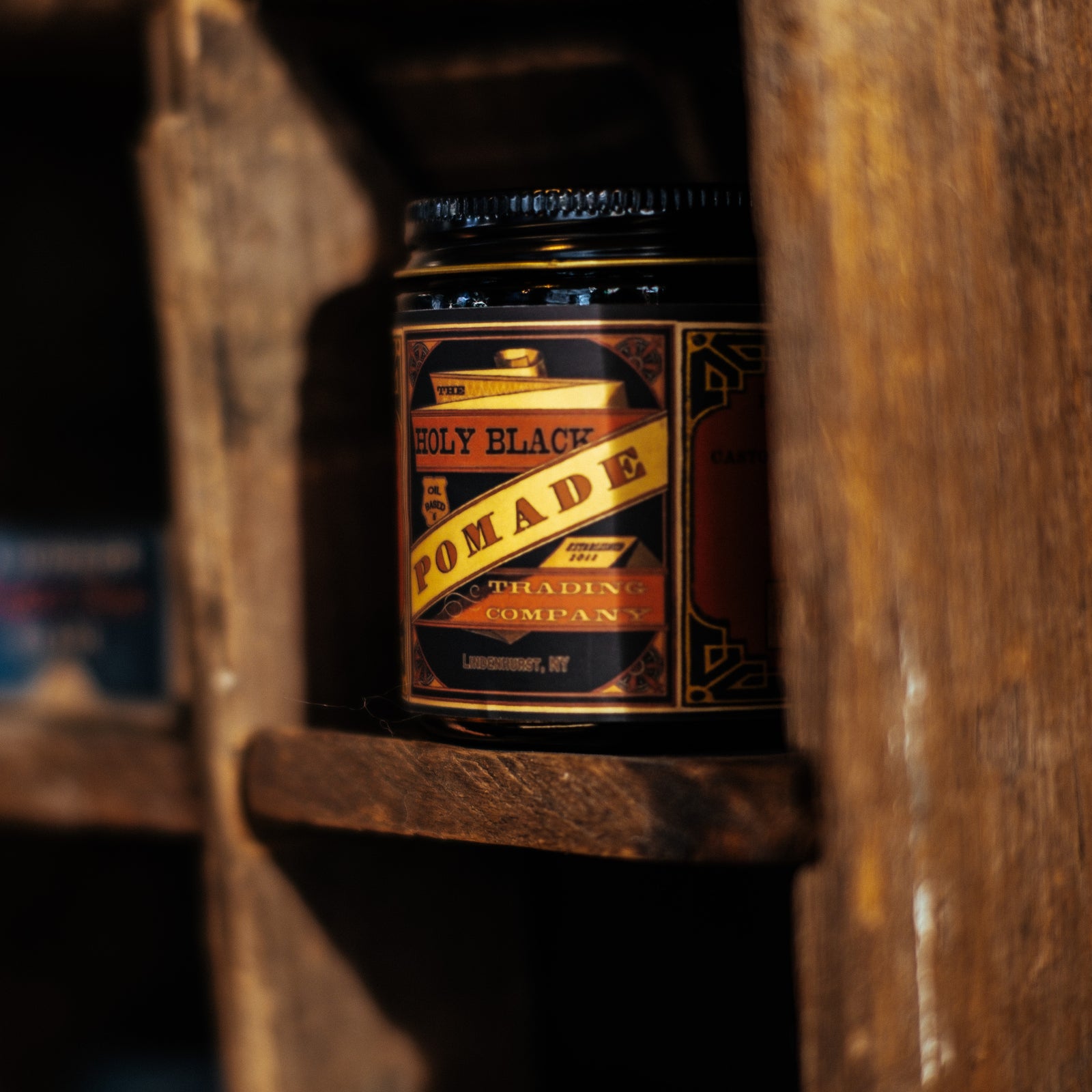 The Holy Black Secret Stash Grease Pomade — men's grooming product