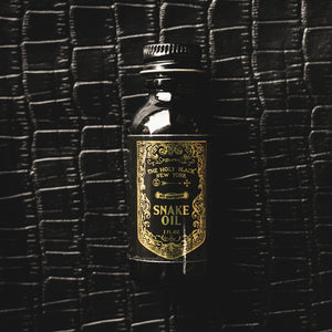 The Holy Black Snake Oil — lightweight beard oil for skin hydration and beard conditioning