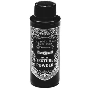 The Holy Black Matte Texture Powder — dry hair styling powder with zero shine