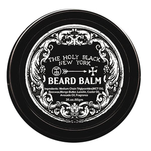 The Holy Black Beard Balm — men's beard balm for light hold and conditioning