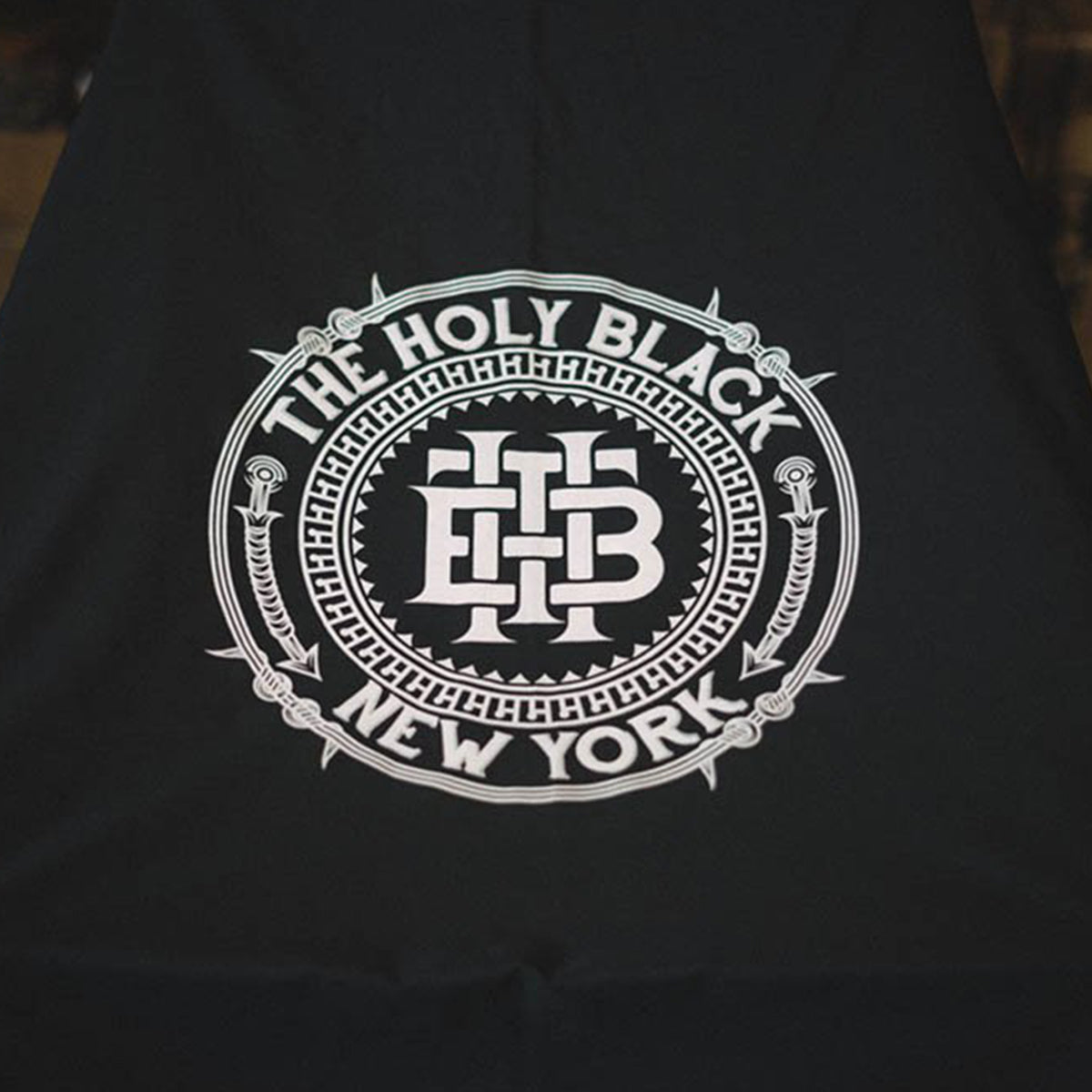The Holy Black Barber Capes — men's grooming product