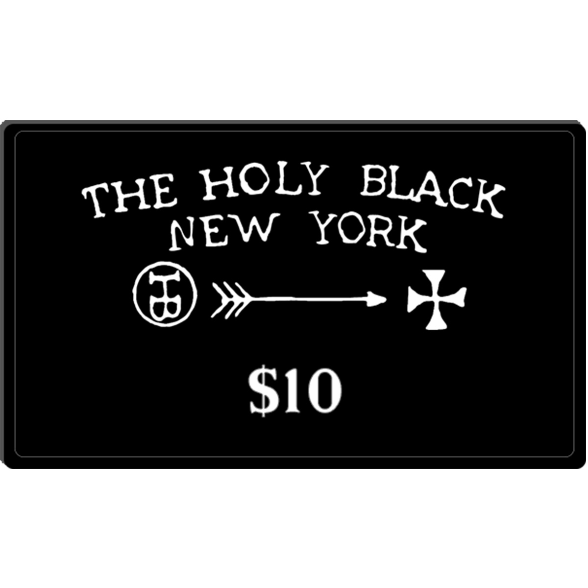 The Holy Black THB Gift Cards — men's grooming product