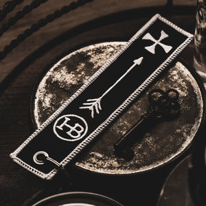 The Holy Black — key lanyard — lifestyle shot