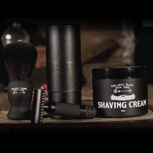 The Holy Black Executive Shave Set — men's grooming product — product detail