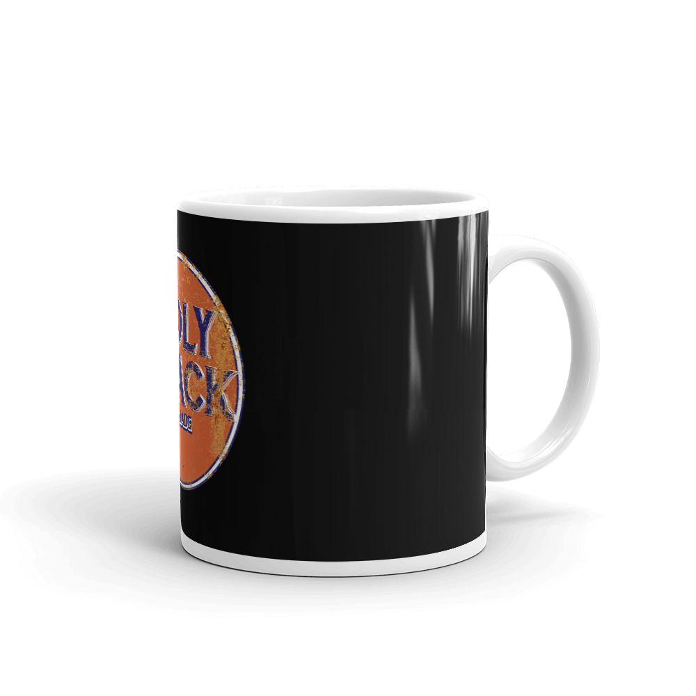 The Holy Black — ceramic mug — lifestyle shot