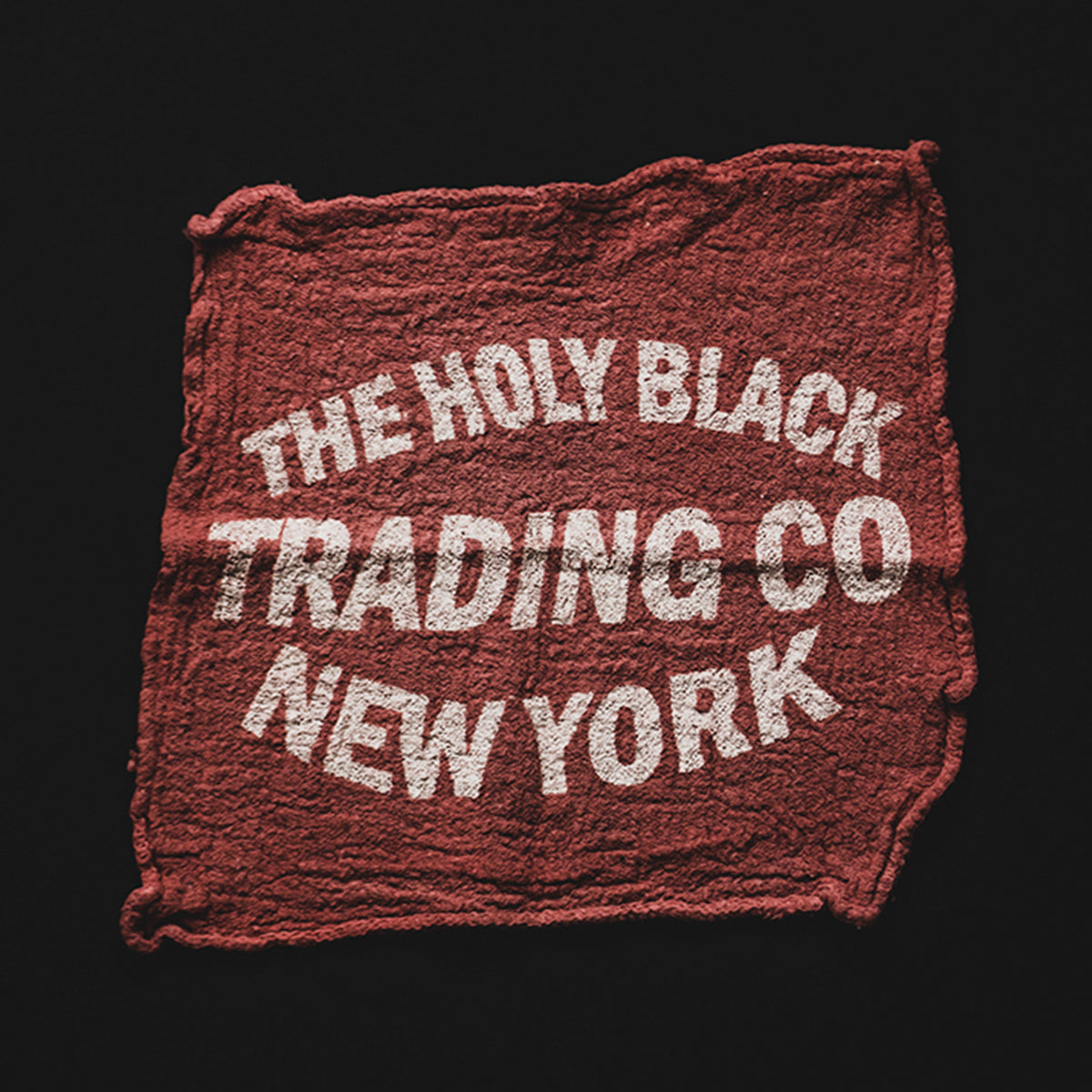 The Holy Black Limited Edition Shop Rag — men's grooming product — lifestyle shot