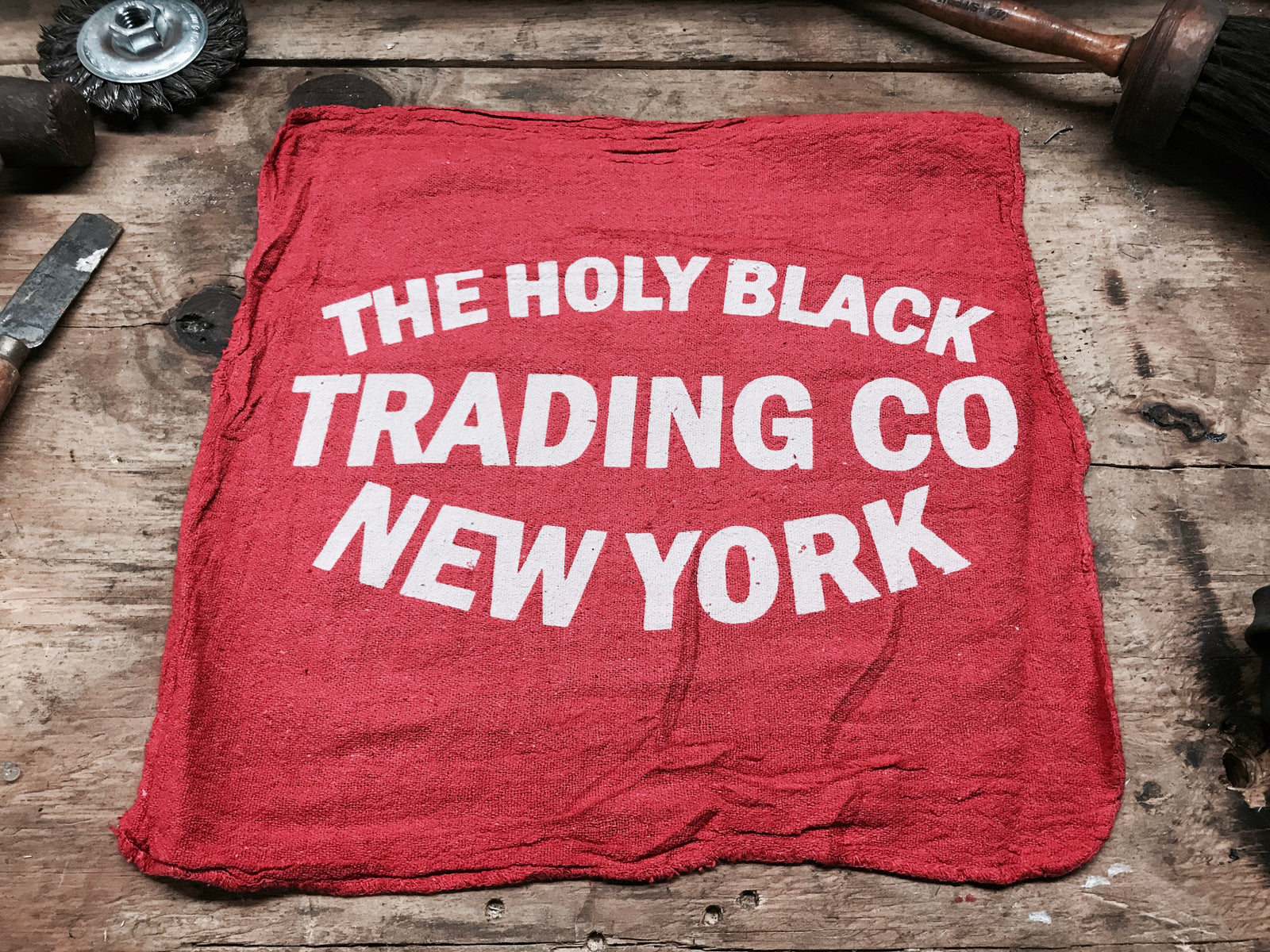 The Holy Black Limited Edition Shop Rag (3pack) — men's grooming product