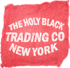 The Holy Black Limited Edition Shop Rag — men's grooming product