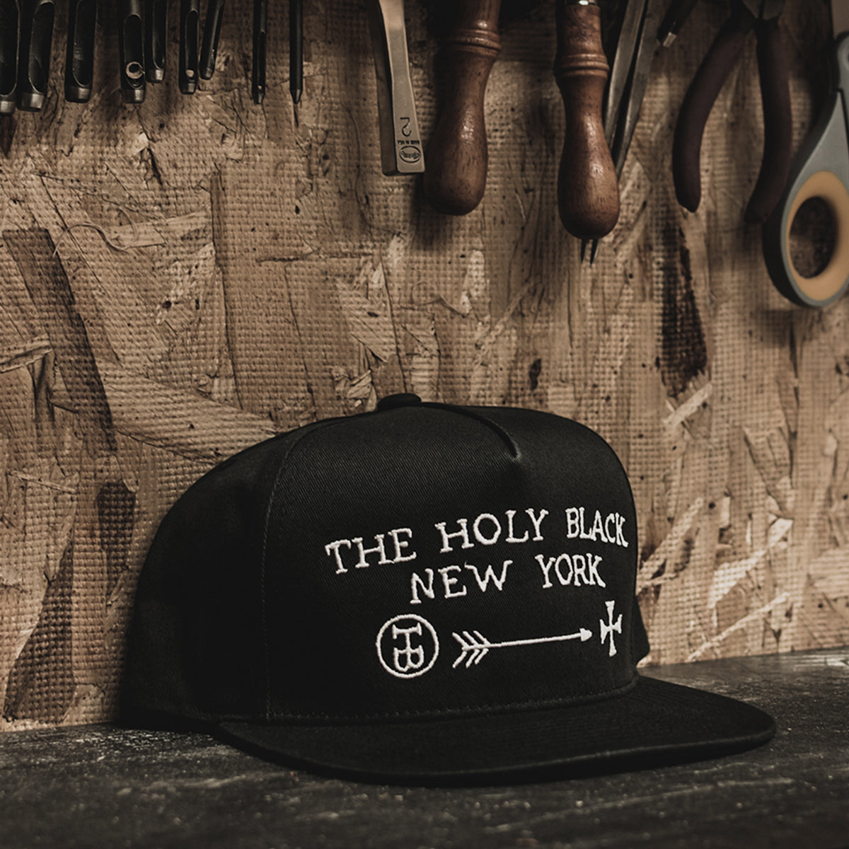 The Holy Black — snapback cap — product detail