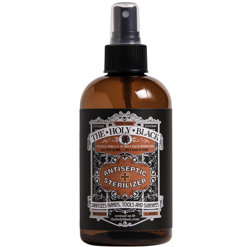 The Holy Black Antiseptic Sterilizer — men's grooming product