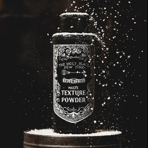 The Holy Black Matte Texture Powder — volume and grip without residue