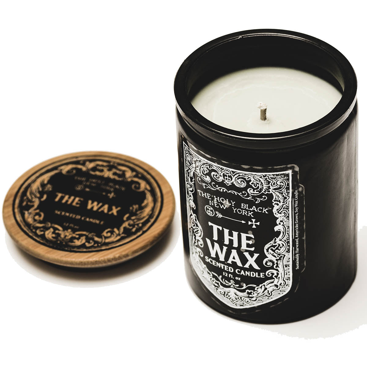 The Holy Black — scented candle — lifestyle shot